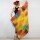Palituch bunt-Batik 09 Kufiya PLO Tuch