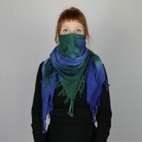 Kufiya - Tie dye colourful-batik 02 - Shemagh - Arafat scarf