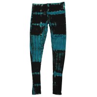 Leggings - Batik - Birch - schwarz - blau-petrol