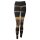 Leggings - Batik - Birch - schwarz - braun-ockerbraun