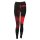 Leggings - Batik - Birch - schwarz - rot-kirschrot