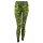 Leggings - Batik - Landscape - schwarz - gelbgrün