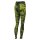 Leggings - Batik - Landscape - black - yellow green