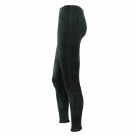Leggings - Batik - Reptile - schwarz - grün khaki