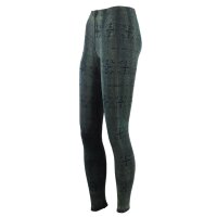 Leggings - Batik - Reptile - schwarz -...