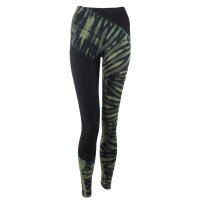 Leggings - Batik - Tread - black - green- olive green