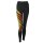 Leggings - Batik - Leaf - schwarz - bunt