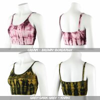 Sports Bra - Crop Top - Batik - Bamboo