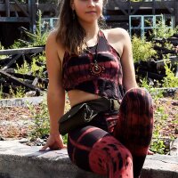 Knotting Top - Batik - Birch