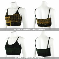 Sports Bra - Crop Top - Batik - Birch