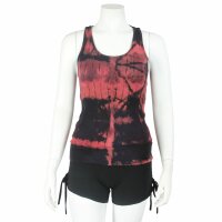 Top mit cutouts am Rücken - Batik - Birch