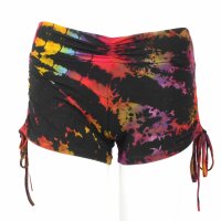 Shorts mit Raffung - Batik - Sun