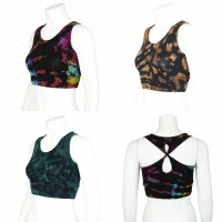 Crop Top - Racerback - Batik - Sun