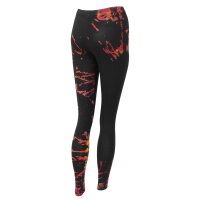 Leggings - Batik - Tread - schwarz - bunt