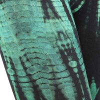 Leggings - Batik - Bamboo - schwarz - grün-blau