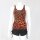 Top - sleeveless - Tie Dye - Jersey - Lava