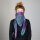 Baumwolltuch - Allover - tie dye - quadratisches Tuch