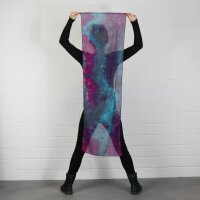 Shawl - Allover - tie dye - 40x140 cm