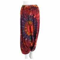 Harem pants - Aladdin pants - bloomers - Goa - batik - model 05