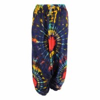 Harem pants - Aladdin pants - bloomers - Goa - batik - model 02
