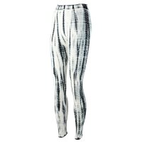 Leggings - Batik - Bamboo - creme - schwarz-grau