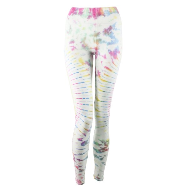 Leggings - Batik - Sun - creme - pastell-bunt