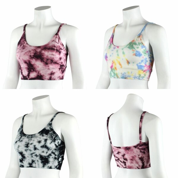 Sports Bra - Crop Top - Batik - Allover