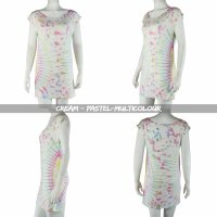 Loosefit Kleid - Longshirt - Batik - Tie dye - Sun