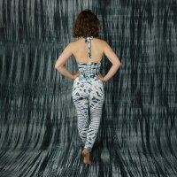 Neckholder - Top - Crop Top - Jersey - Batik - Tie dye - Sun