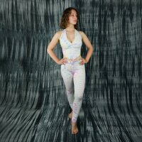 Neckholder - Top - Crop Top - Jersey - Batik - Tie dye - Sun