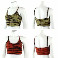 Sports Bra - Crop Top - Batik - Haze