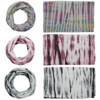 Loop Scarf - Tube Scarf - Batik - Bamboo