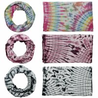 Loop Scarf - Tube Scarf - Batik - Sun