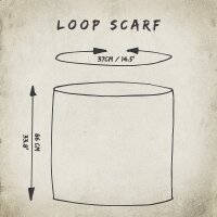 Loop Scarf - Tube Scarf - Batik - Sun