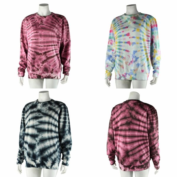 Pullover - Sweater - Batik - Sun - verschiedene Farben