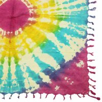 Palituch - bunt-batik-tiedye 02 - Unicorn Sun - Kufiya Tuch Pali Halstuch