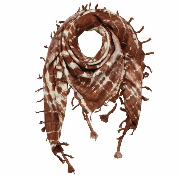 Kufiya - colourful-batik-tiedye 07 - Shemagh - Arafat scarf