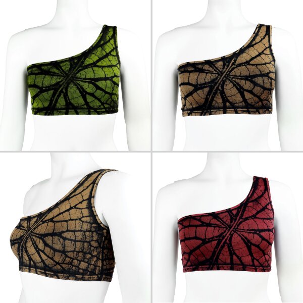 One Side Bra - Crop Top - Batik - Aridity