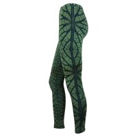Leggings - Batik - Aridity - grün-giftgrün