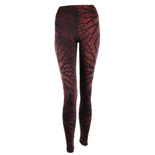 Leggings - Batik - Aridity - rot-burgund