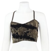 Sports Bra - Crop Top - Cross Back - Batik - Galaxy