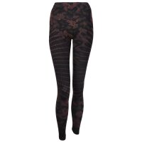 Leggings - Batik - Sun - schwarz - braun