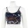 Crop Top - cross straps - Batik - Diamond