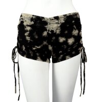 Shorts mit Raffung - Batik - Galaxy