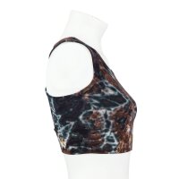Crop Top - Racerback - Batik - Lava