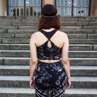 Crop Top - Racerback - Batik - Lava