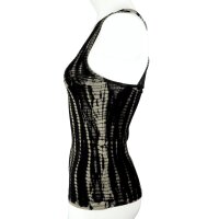 Tank Top - breite Träger - cross back - Batik - Bamboo
