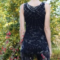 Longshirt - eng geschnitten - Batik - Tie dye - Galaxy
