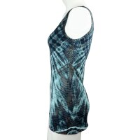 Long shirt - tight cut - Batik - Tie dye - Bamboo