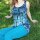 Long shirt - tight cut - Batik - Tie dye - Bamboo